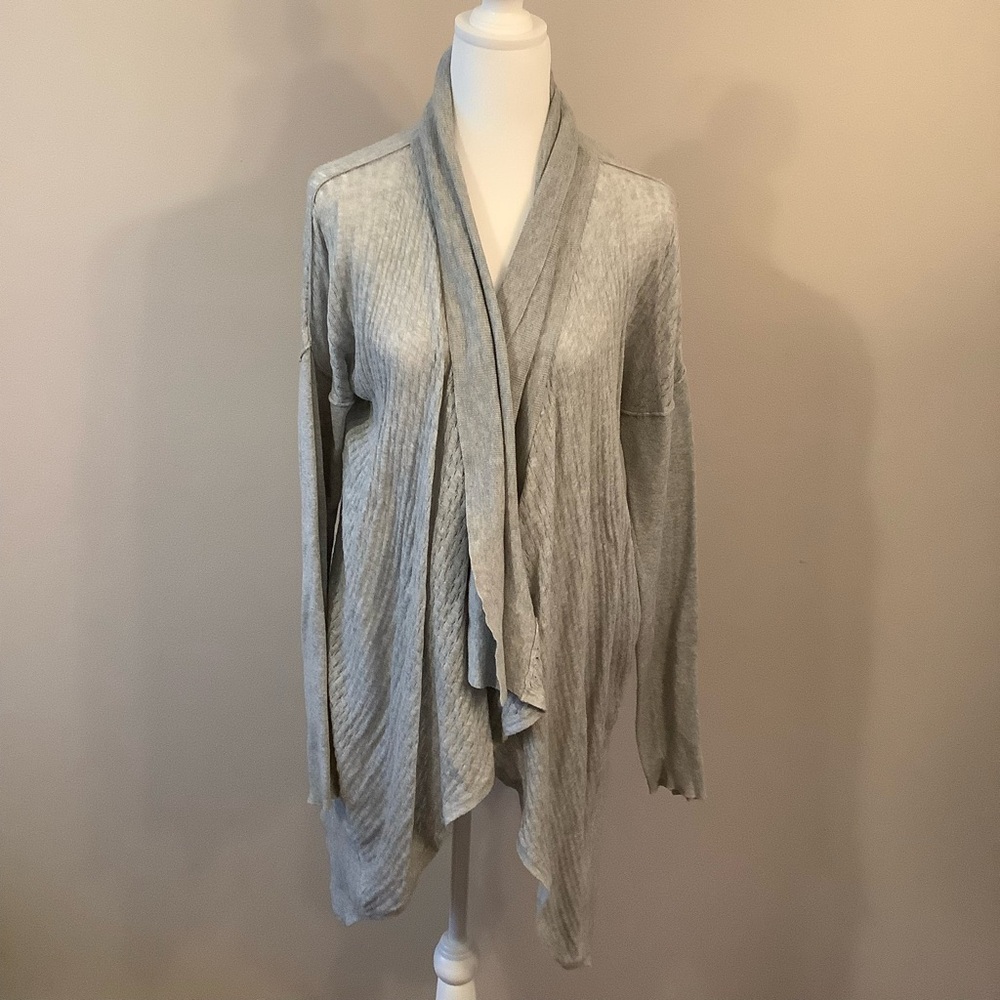 Gray casual sweater